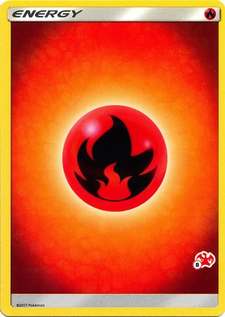 Fire Energy (Charizard Stamp #8) [Battle Academy 2020] | Mega City Incorporated