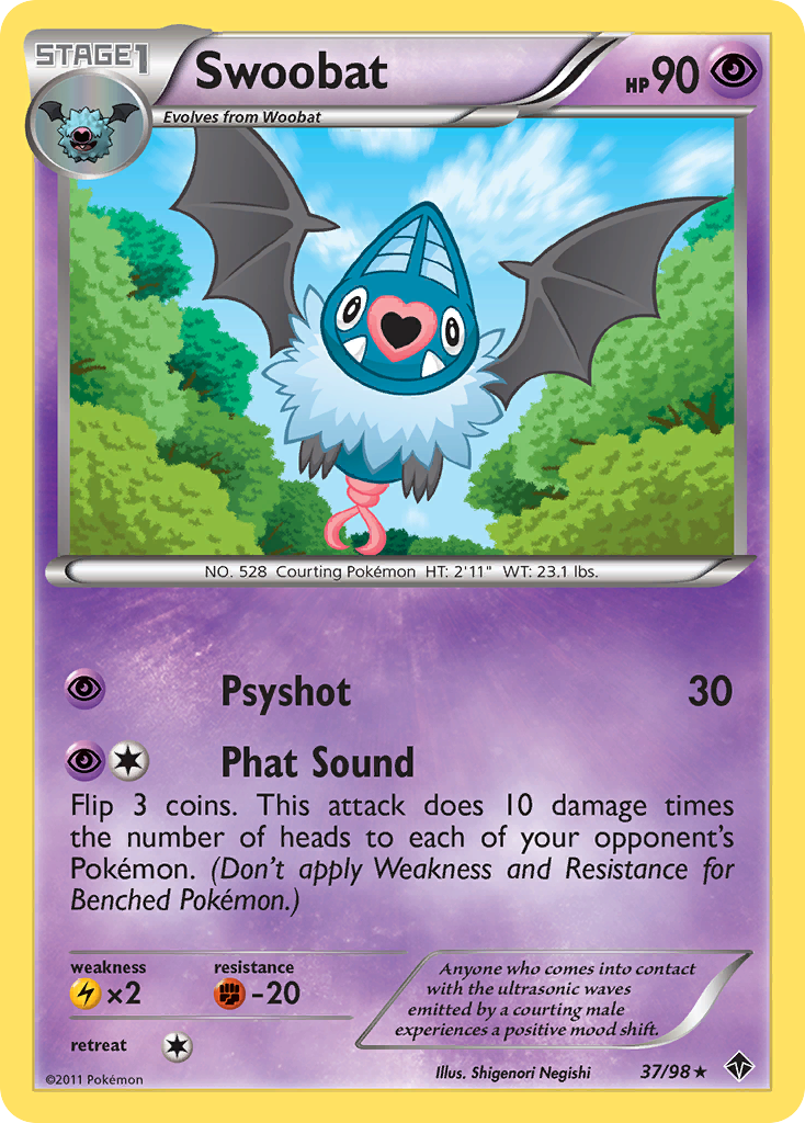 Swoobat (37/98) [Black & White: Emerging Powers] | Mega City Incorporated