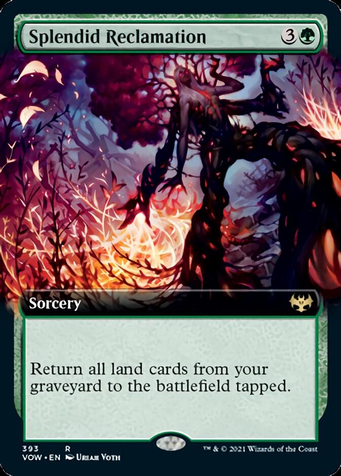 Splendid Reclamation (Extended) [Innistrad: Crimson Vow] | Mega City Incorporated