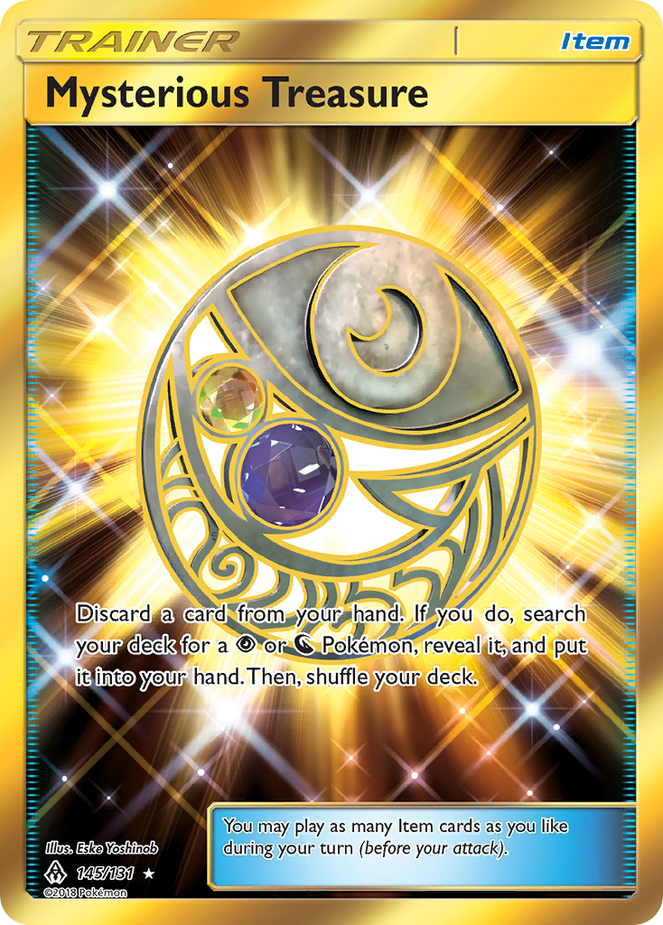 Mysterious Treasure (145/131) [Sun & Moon: Forbidden Light] | Mega City Incorporated