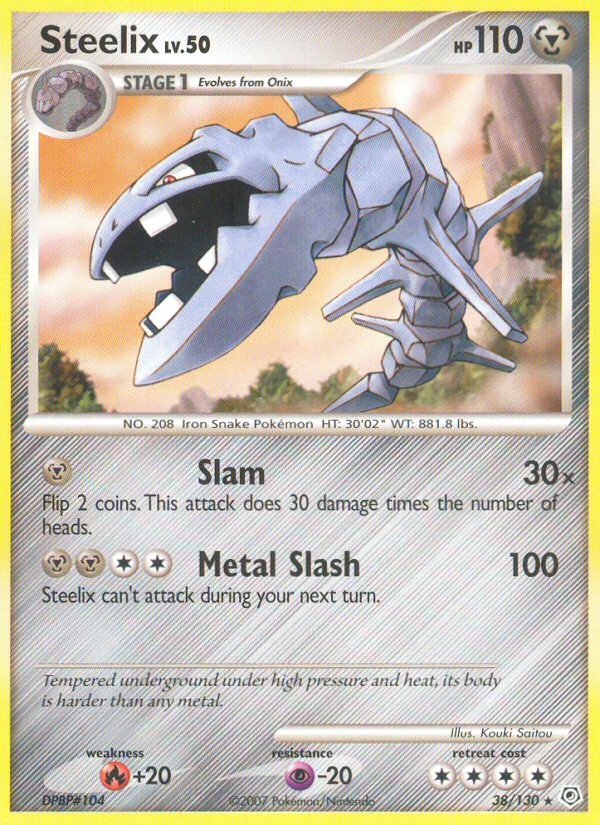 Steelix (38/130) [Diamond & Pearl: Base Set] | Mega City Incorporated