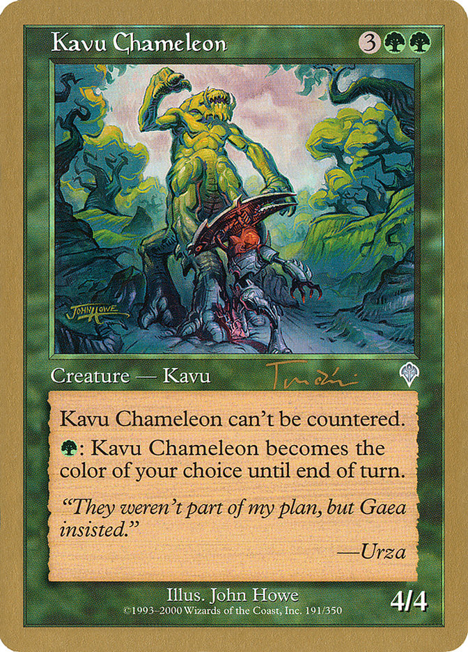 Kavu Chameleon (Jan Tomcani) [World Championship Decks 2001] | Mega City Incorporated