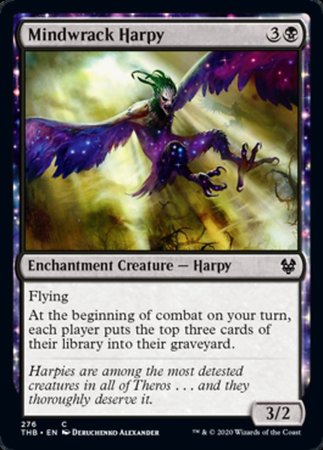 Mindwrack Harpy [Theros Beyond Death] | Mega City Incorporated