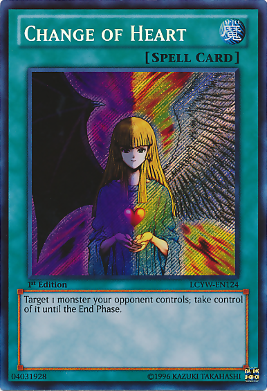 Change of Heart [LCYW-EN124] Secret Rare | Mega City Incorporated