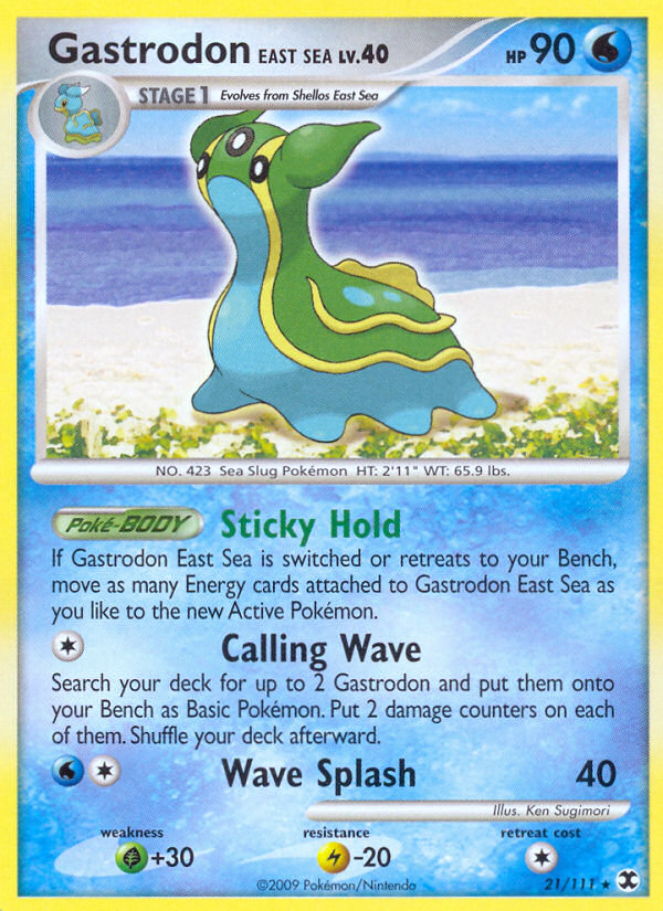 Gastrodon East Sea (21/111) [Platinum: Rising Rivals] | Mega City Incorporated