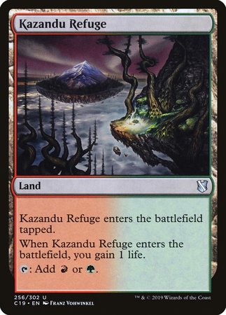 Kazandu Refuge [Commander 2019] | Mega City Incorporated