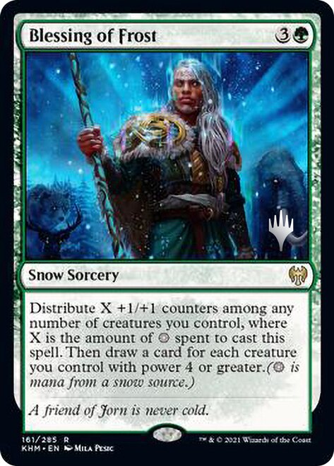 Blessing of Frost [Kaldheim Promo Pack] | Mega City Incorporated