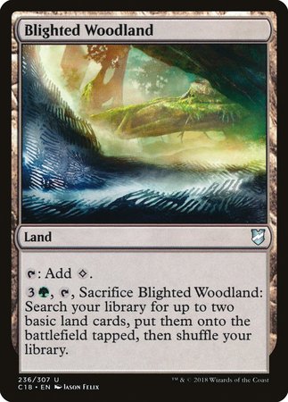 Blighted Woodland [Commander 2018] | Mega City Incorporated