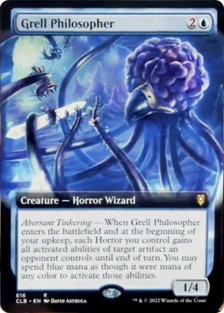 Grell Philosopher (Extended Art) [Commander Legends: Battle for Baldur's Gate] | Mega City Incorporated