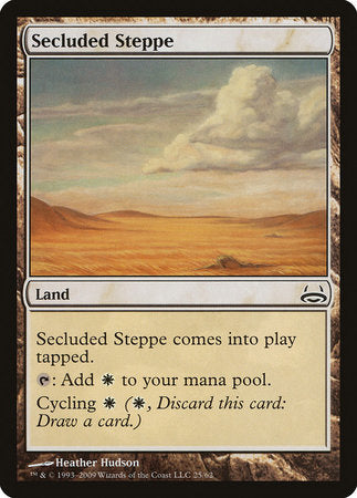 Secluded Steppe [Duel Decks: Divine vs. Demonic] | Mega City Incorporated