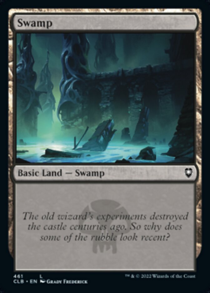 Swamp (461) [Commander Legends: Battle for Baldur's Gate] | Mega City Incorporated