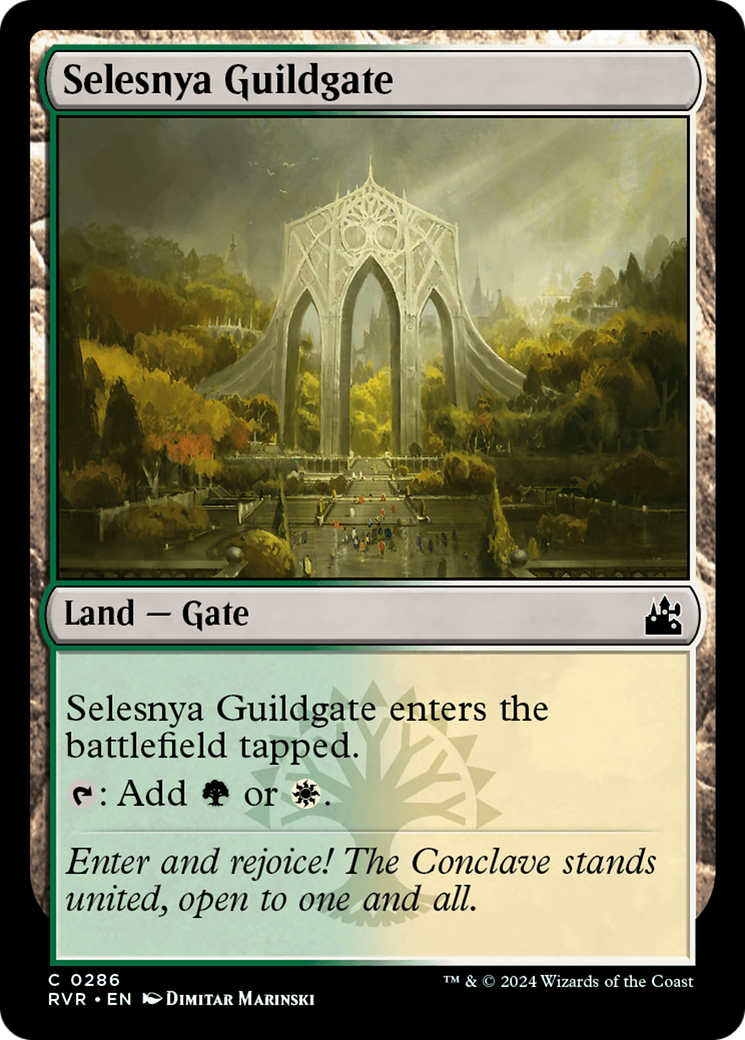 Selesnya Guildgate [Ravnica Remastered] | Mega City Incorporated