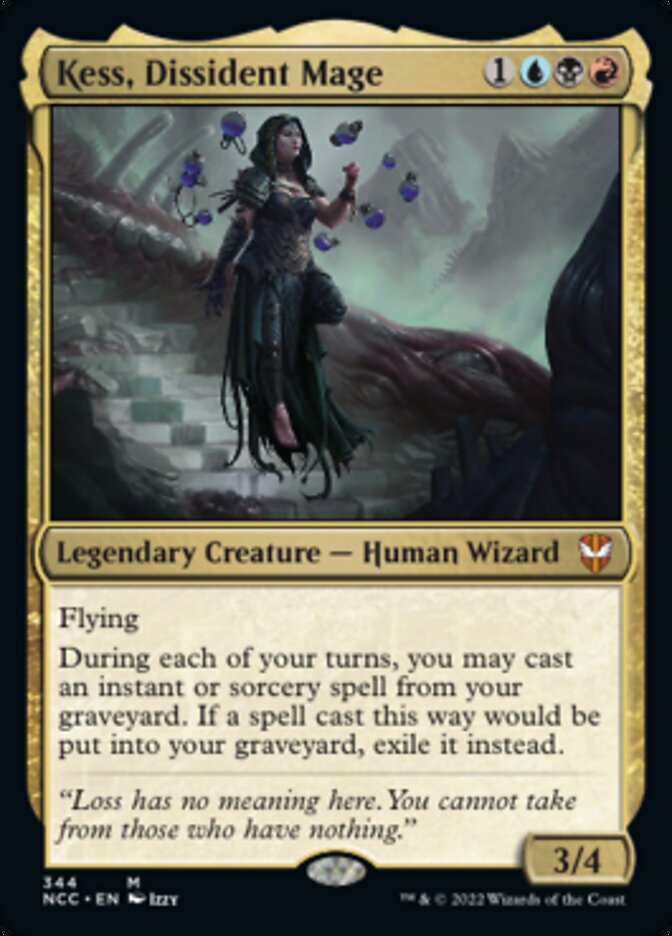 Kess, Dissident Mage [Streets of New Capenna Commander] | Mega City Incorporated