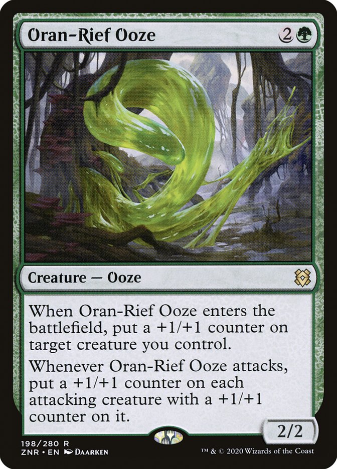 Oran-Rief Ooze [Zendikar Rising] | Mega City Incorporated