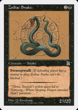 Zodiac Snake [Portal Three Kingdoms] | Mega City Incorporated