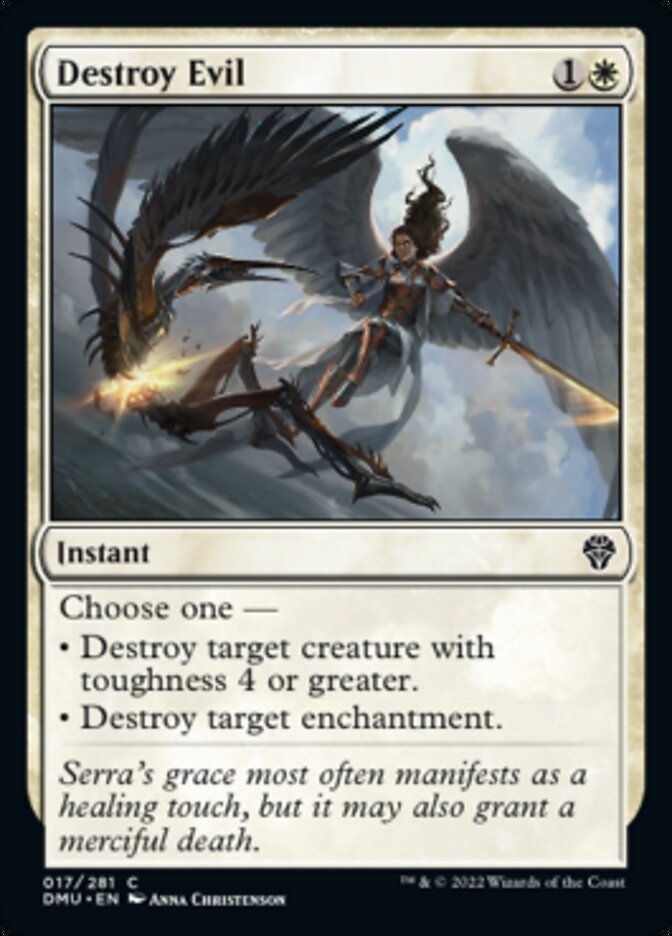 Destroy Evil [Dominaria United] | Mega City Incorporated