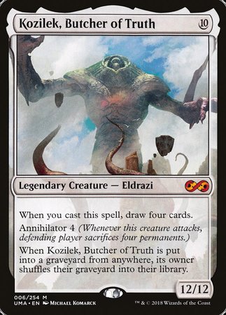 Kozilek, Butcher of Truth [Ultimate Masters] | Mega City Incorporated