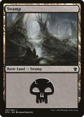 Swamp (257) [Dragons of Tarkir] | Mega City Incorporated