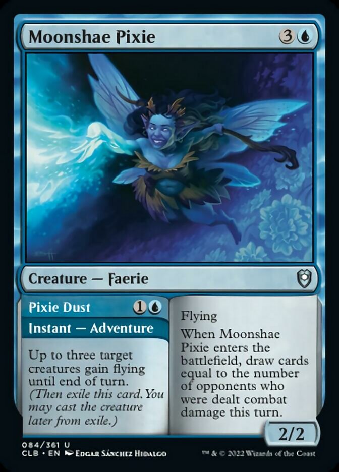 Moonshae Pixie // Pixie Dust [Commander Legends: Battle for Baldur's Gate] | Mega City Incorporated