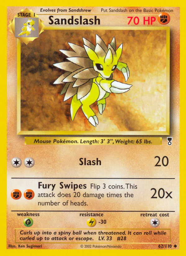 Sandslash (62/110) [Legendary Collection] | Mega City Incorporated