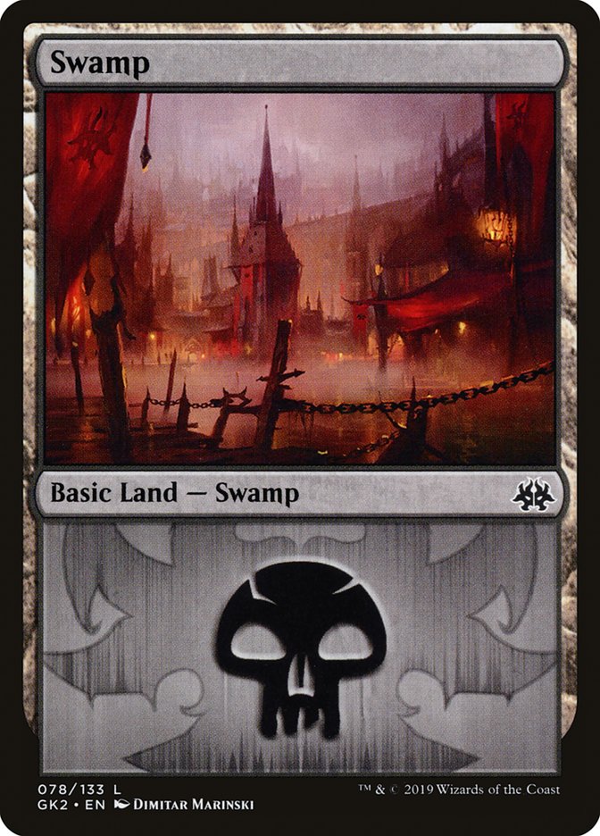 Swamp (78) [Ravnica Allegiance Guild Kit] | Mega City Incorporated