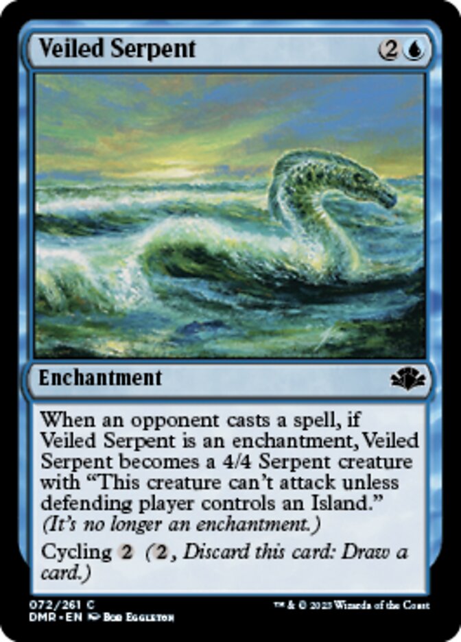 Veiled Serpent [Dominaria Remastered] | Mega City Incorporated