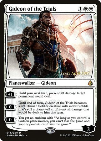 Gideon of the Trials [Amonkhet Promos] | Mega City Incorporated