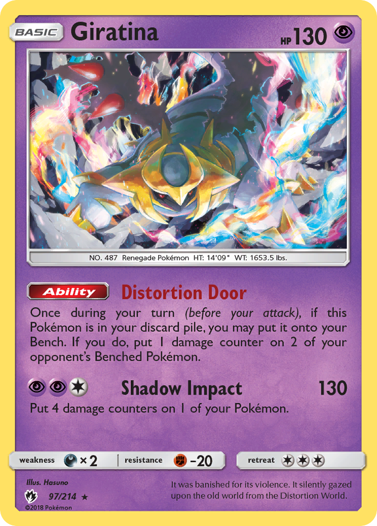 Giratina (97/214) [Sun & Moon: Lost Thunder] | Mega City Incorporated