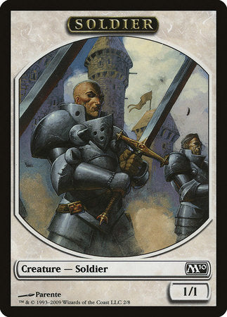 Soldier Token [Magic 2010 Tokens] | Mega City Incorporated