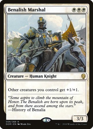 Benalish Marshal [Dominaria] | Mega City Incorporated