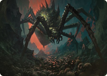 Shelob, Child of Ungoliant Art Card [The Lord of the Rings: Tales of Middle-earth Art Series] | Mega City Incorporated