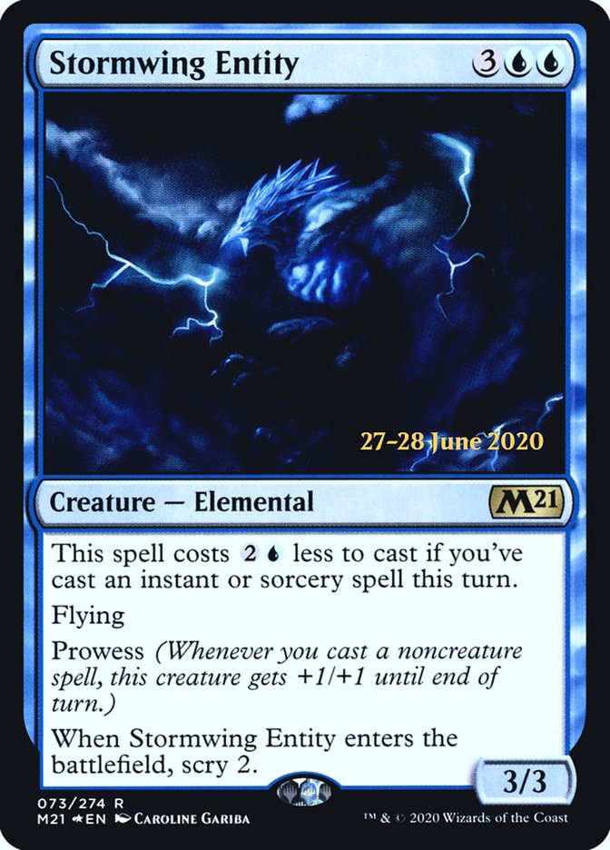 Stormwing Entity  [Core Set 2021 Prerelease Promos] | Mega City Incorporated