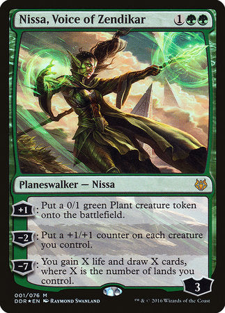 Nissa, Voice of Zendikar [Duel Decks: Nissa vs. Ob Nixilis] | Mega City Incorporated