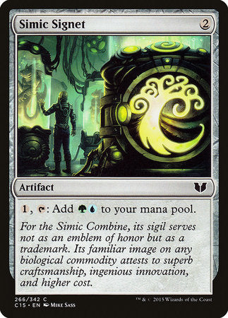 Simic Signet [Commander 2015] | Mega City Incorporated