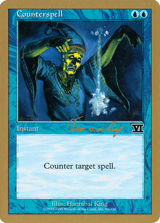 Counterspell (Tom van de Logt) [World Championship Decks 2000] | Mega City Incorporated