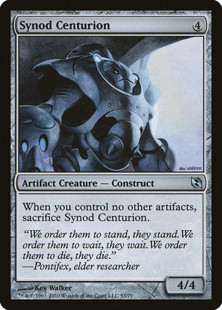 Synod Centurion [Duel Decks: Elspeth vs. Tezzeret] | Mega City Incorporated