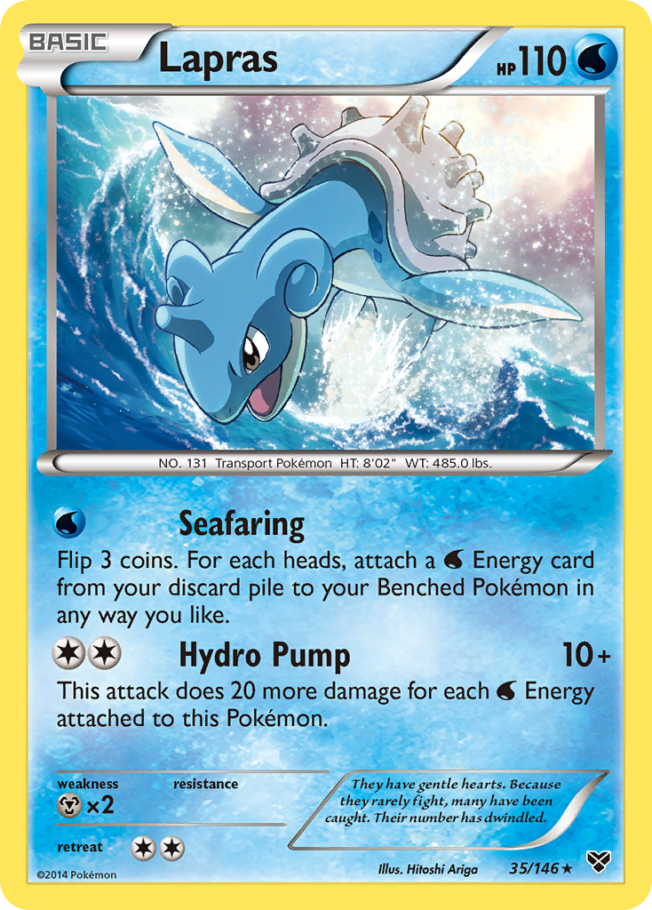 Lapras (35/146) [XY: Base Set] | Mega City Incorporated