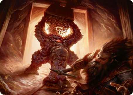 Xorn Art Card [Dungeons & Dragons: Adventures in the Forgotten Realms Art Series] | Mega City Incorporated