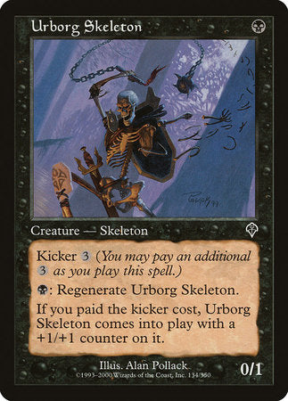 Urborg Skeleton [Invasion] | Mega City Incorporated