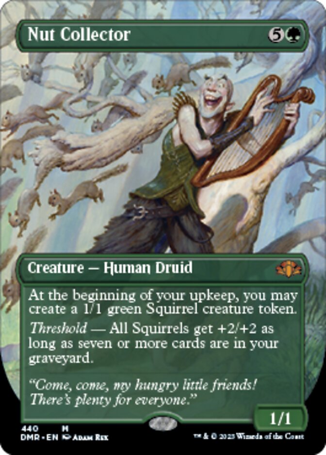 Nut Collector (Borderless Alternate Art) [Dominaria Remastered] | Mega City Incorporated