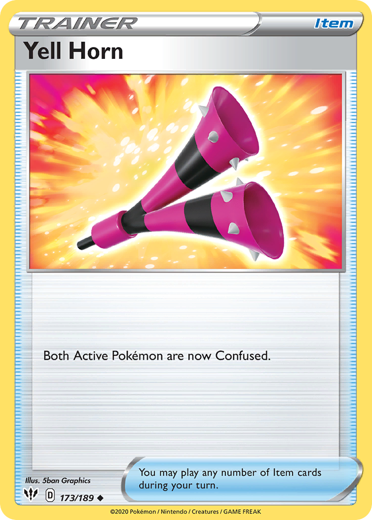 Yell Horn (173/189) [Sword & Shield: Darkness Ablaze] | Mega City Incorporated