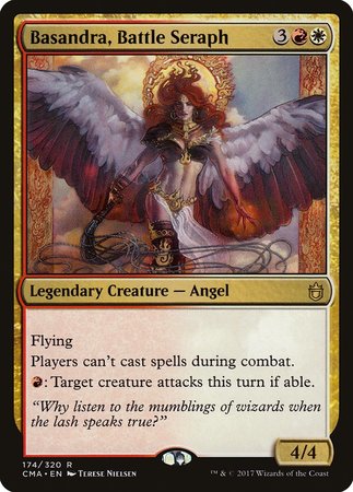 Basandra, Battle Seraph [Commander Anthology] | Mega City Incorporated