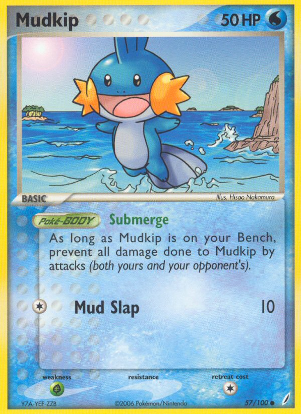 Mudkip (57/100) [EX: Crystal Guardians] | Mega City Incorporated