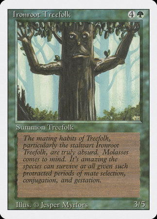 Ironroot Treefolk [Revised Edition] | Mega City Incorporated