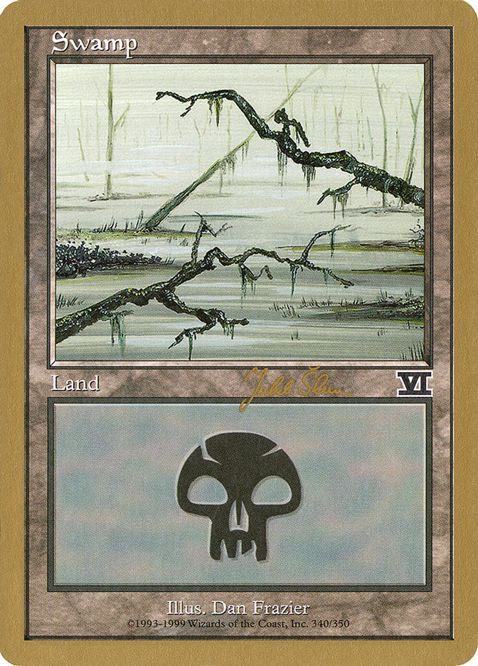 Swamp (js340b) (Jakub Slemr) [World Championship Decks 1999] | Mega City Incorporated