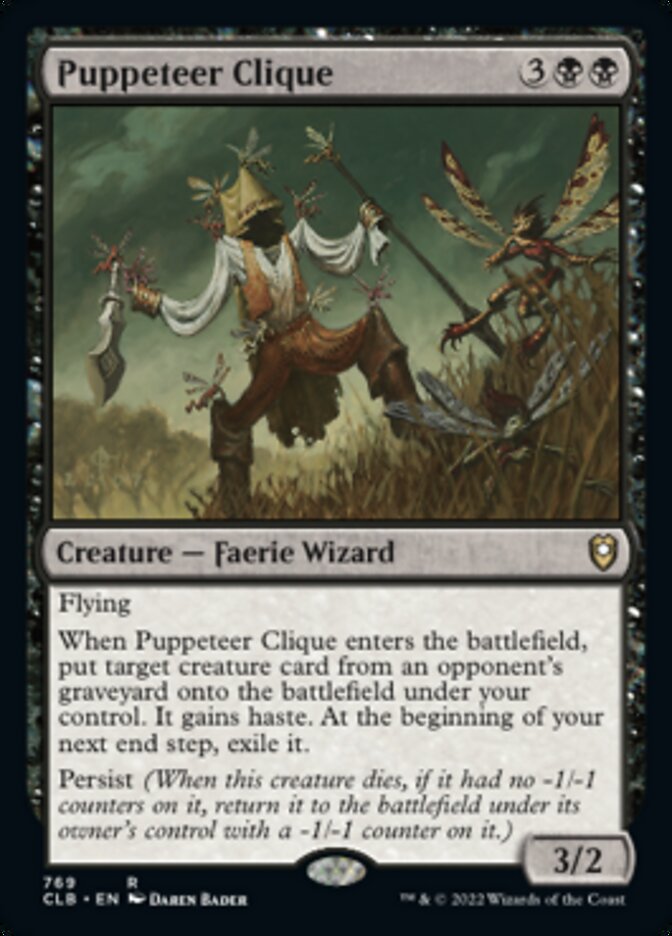 Puppeteer Clique [Commander Legends: Battle for Baldur's Gate] | Mega City Incorporated