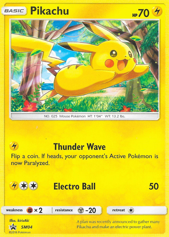 Pikachu (SM04) [Sun & Moon: Black Star Promos] | Mega City Incorporated