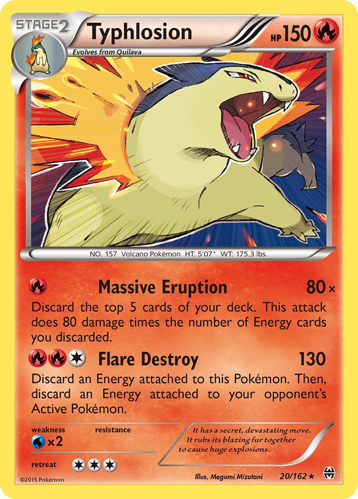 Typhlosion (20/162) [XY: BREAKthrough] | Mega City Incorporated