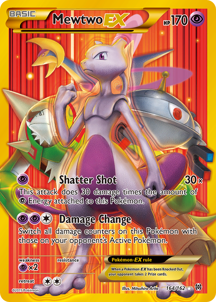 Mewtwo EX (164/162) [XY: BREAKthrough] | Mega City Incorporated