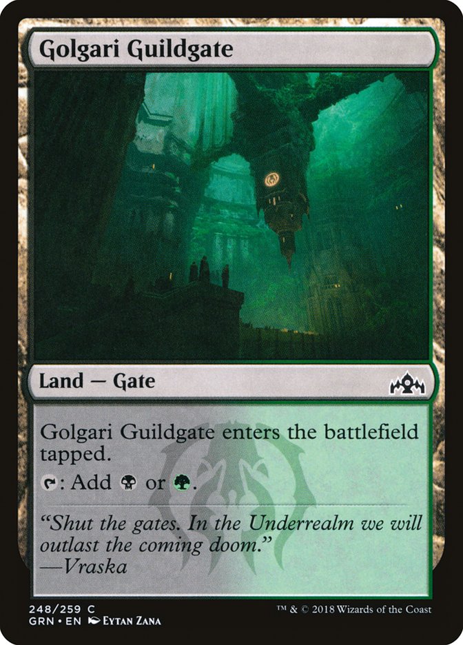 Golgari Guildgate (248/259) [Guilds of Ravnica] | Mega City Incorporated